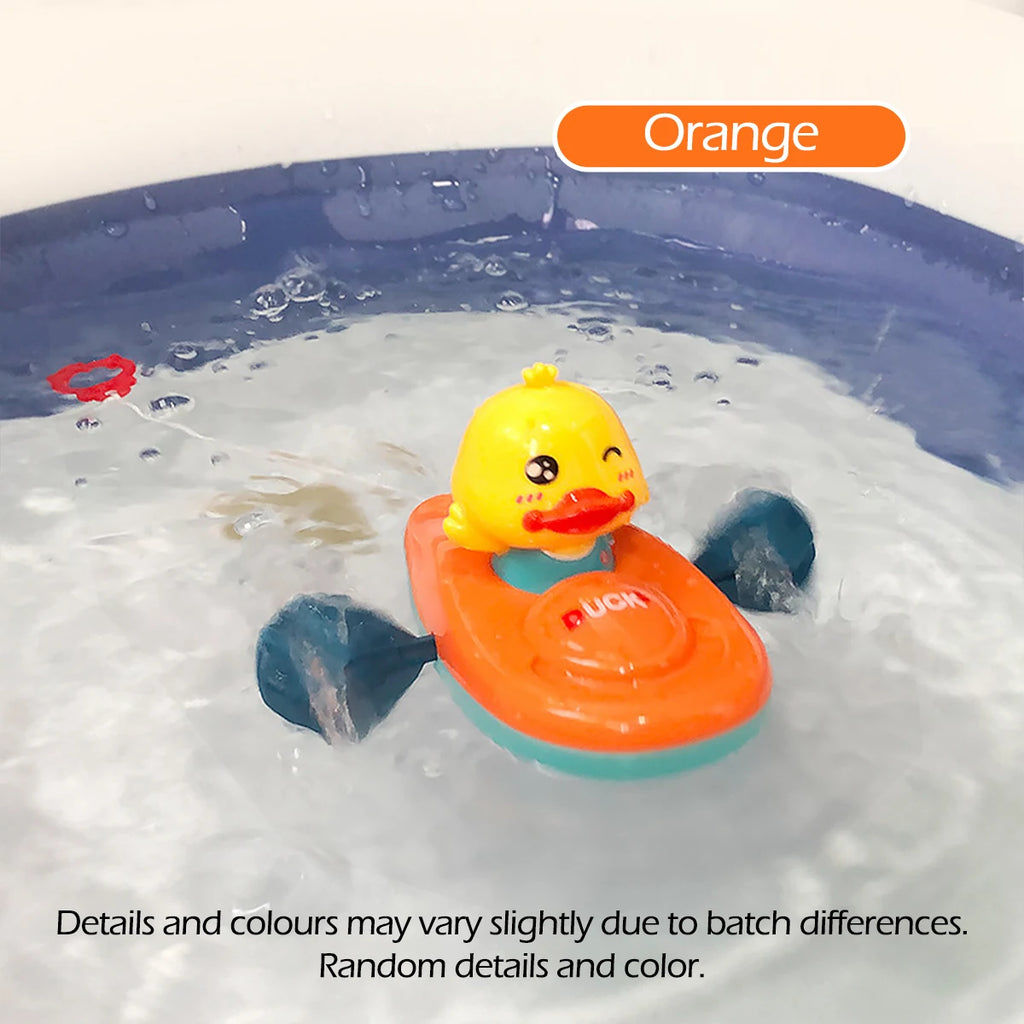 Baby Bath Toy, Bathing Cute Ducks, Piglets Cows Swimming Water Spraying Clouds Shower Bath Toy For Kids Water Playing Toy
