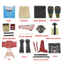 Fantasy Adventure Cosplay Costume Set with Shirt & Cloak