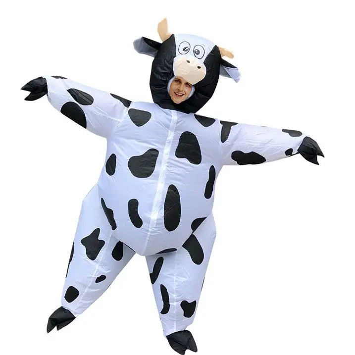 Adult Inflatable Cow Costume for Halloween & Christmas