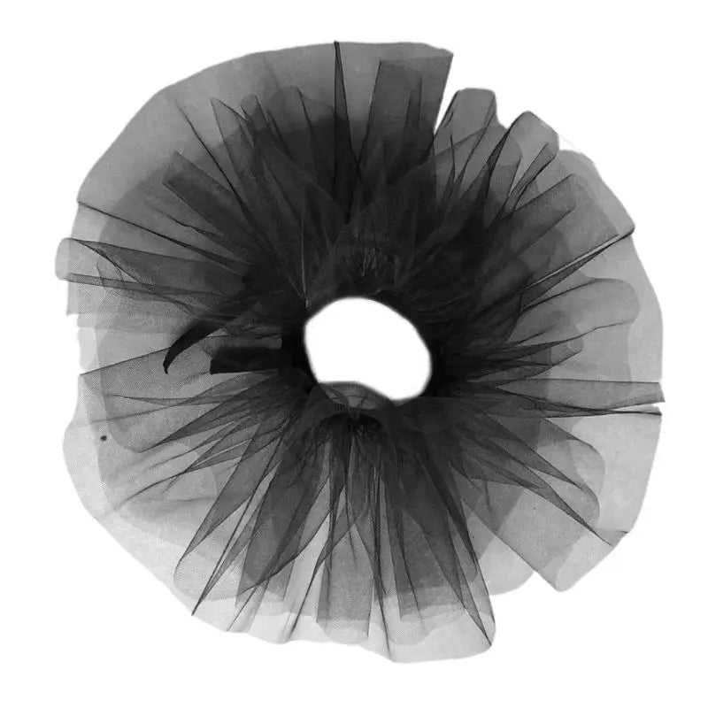 Women Girls Victorian Renaissance Elizabethan Ruffled Neck Collar Satin Clown Cosplay Ruff Choker Halloween Party Stage Costume