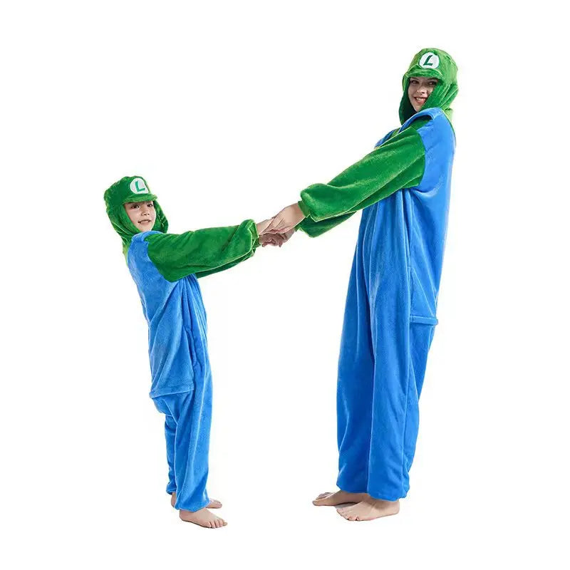 Cartoon-Inspired One-Piece Pajama Cosplay Costume
