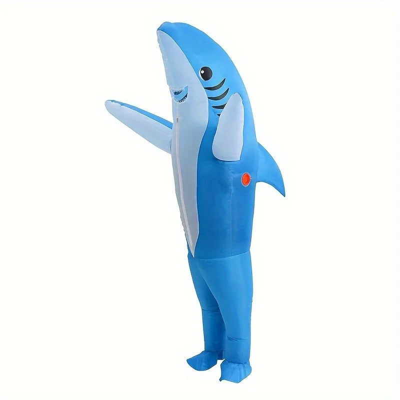 Inflatable Shark Costume for Halloween, Christmas & Parties