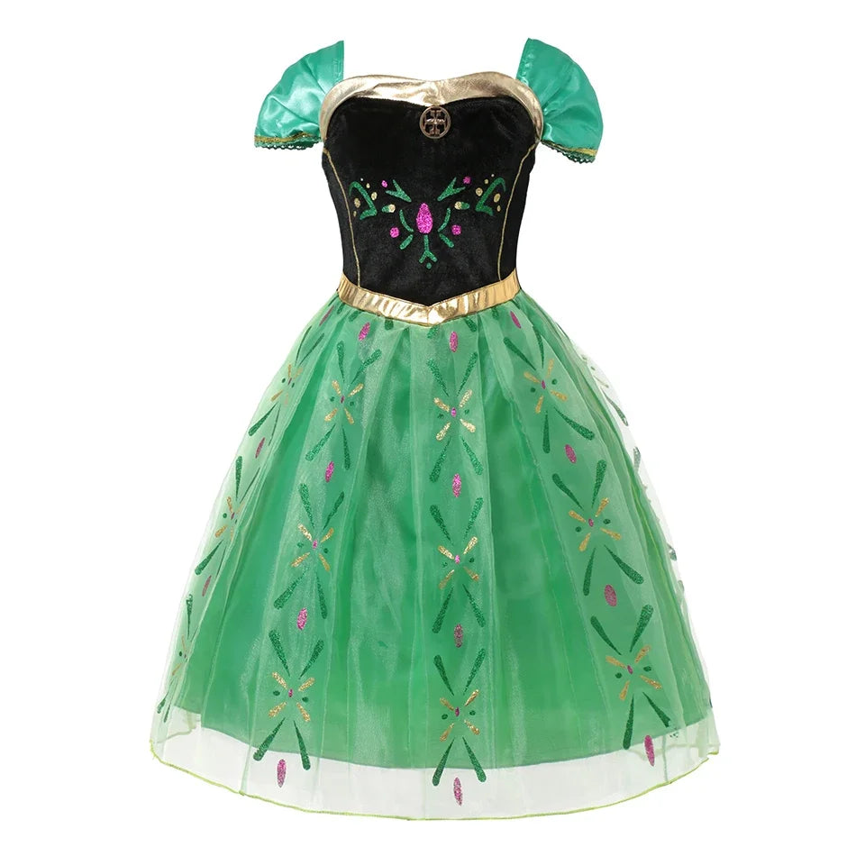 Girls Princess Dress Halloween Costume for Kids