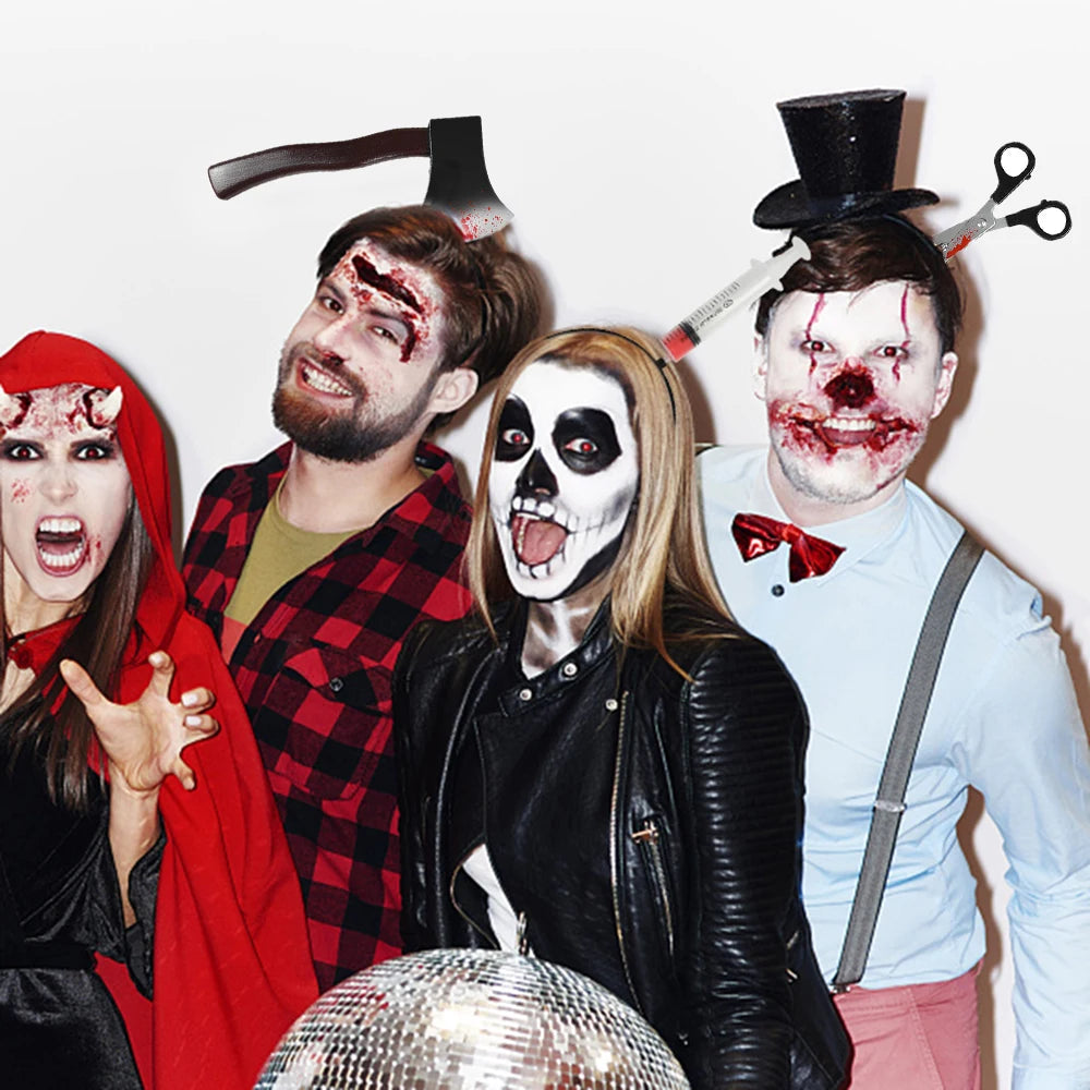 Horror Blood Effect Halloween Headband Costume Accessory