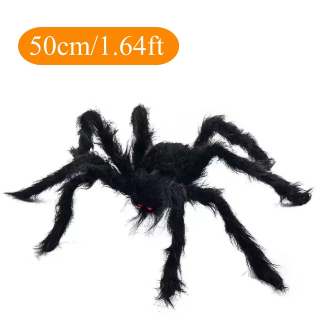 Giant Plush Spider Halloween Decoration Party Prop