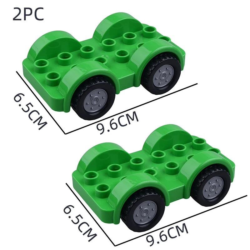 Big building blocks house accessory parts roof window wall construction assemble  bricks educational toys for children gift