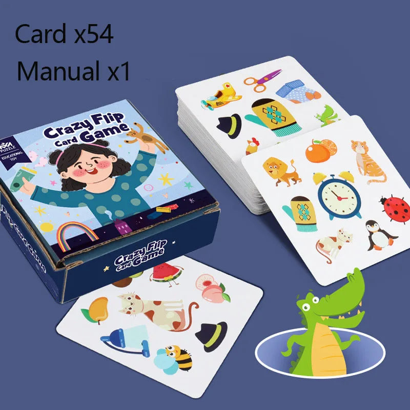 Memory Matching Cards Toys Animal Traffic Cognition Boards Games Logical Thinking Toys Brain Training