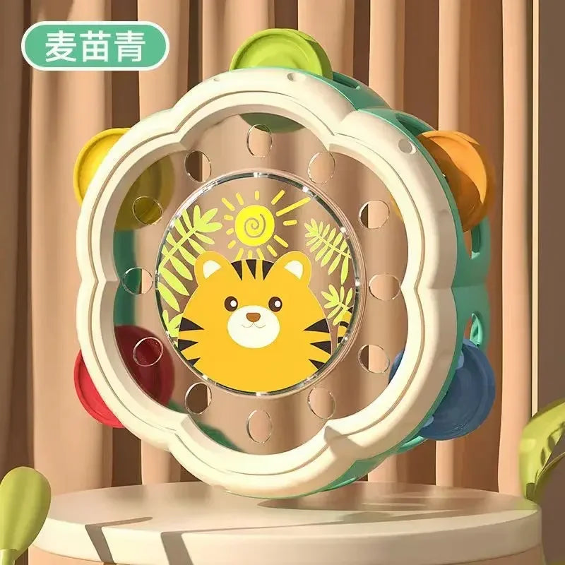 Baby Musical Instruments Drum Toys Montessori Learning Toys for Toddlers 1-3 Baby Early Hand Development Interactive Music Toys