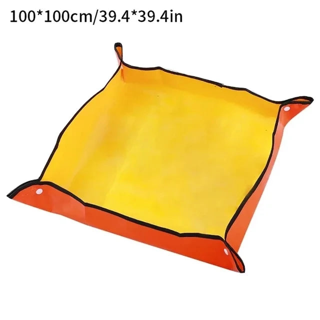 Plant regeneration mat Waterproof transplant mat Portable square foldable and easy to clean succulent transplant mat