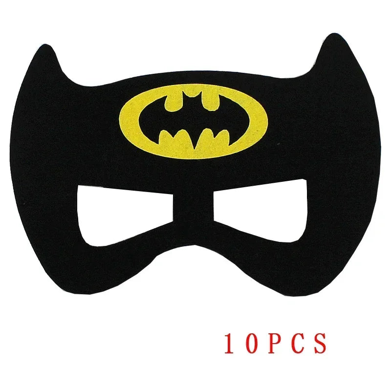 Felt Superhero Masks for Halloween, Carnival and Birthday Parties