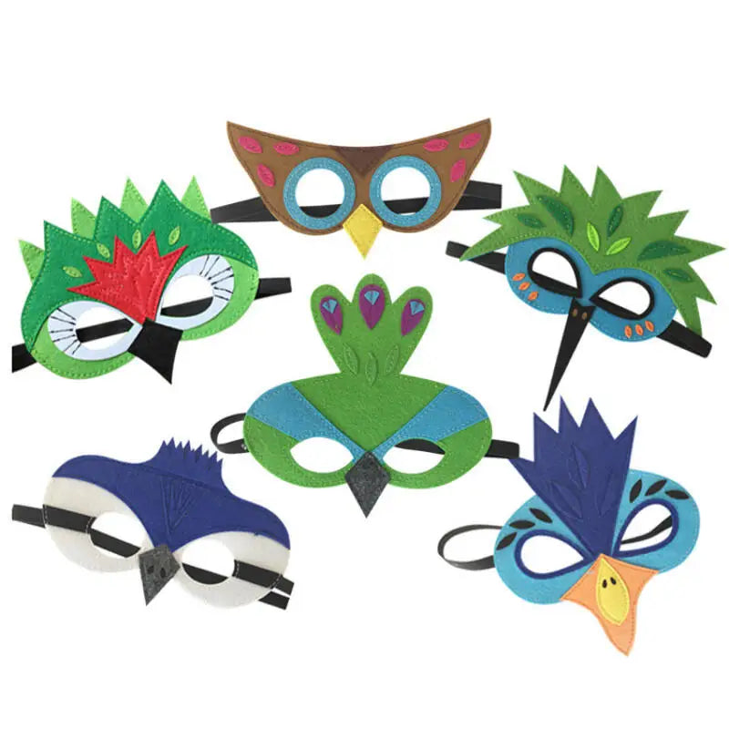 Bird Wings and Mask Costume Cape for Performances