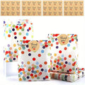 20/40 Pieces Bohemian Birthday Party Favor Bags with Seal Sticker - Party Birthday, Wedding, Camping Party Use, Decoration Suppl