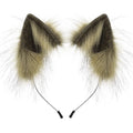Faux Fur Cat and Fox Ear Headband for Cosplay Costumes