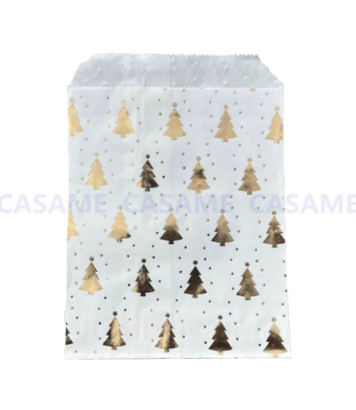 50pcs/ Lot treat candy bag high quality Party Favor Paper Bags Chevron Polka Dot Stripe Printed Paper craft Bags Bakery Bags
