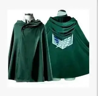 Green Scouting Legion Inspired Cosplay Cloak