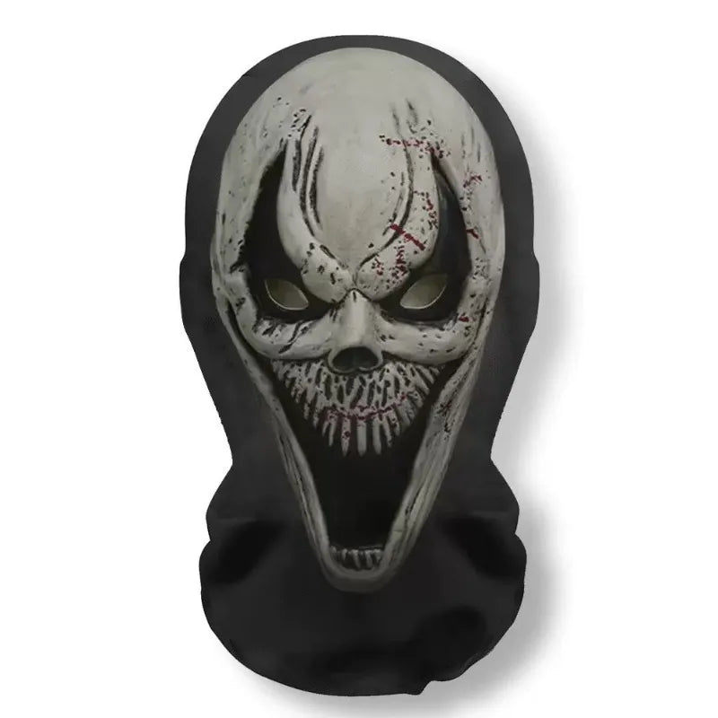 3D Ghost Skull Full Face Mask for Halloween & Cosplay