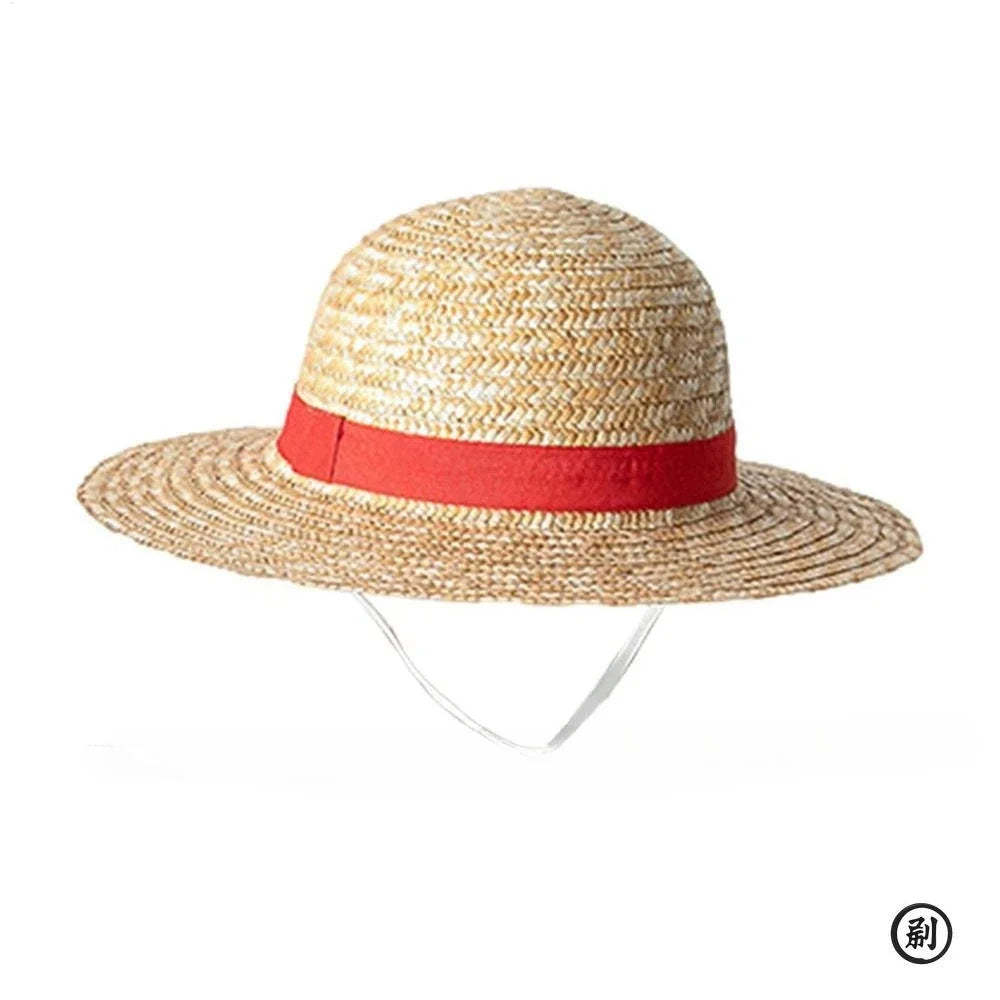 Pirate Straw Hat Costume Prop for Adults Cosplay and Parties