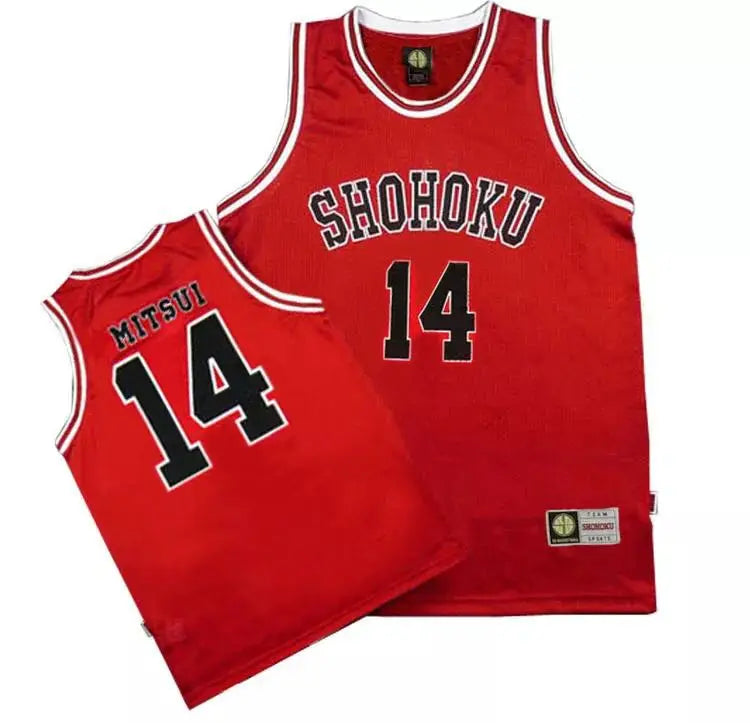 Anime-Inspired Basketball Jersey Cosplay Vest for Adults & Kids