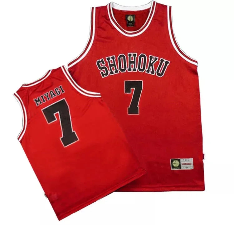 Anime-Inspired Basketball Jersey Cosplay Vest for Adults & Kids