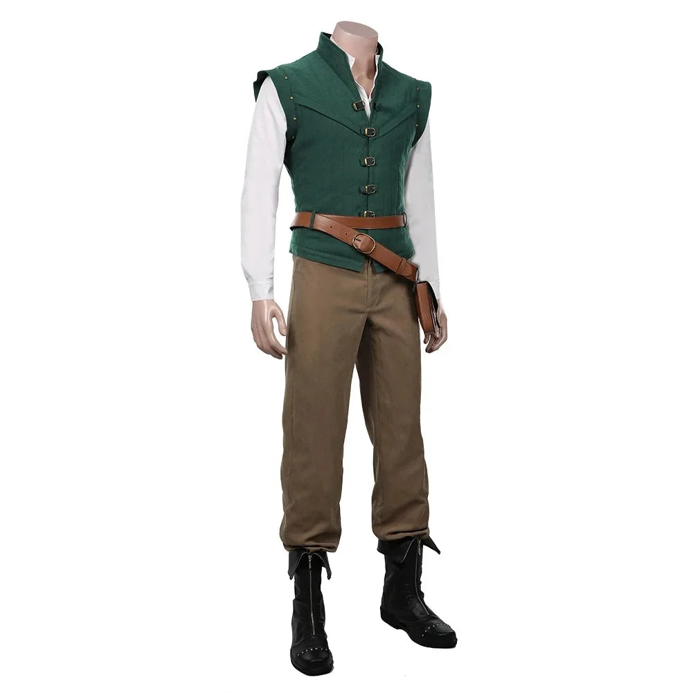 Charming Adventurer Costume Adult Medieval Halloween Outfit