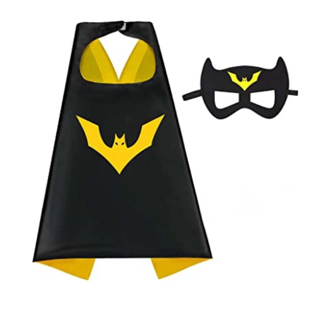 Kids Superhero-Inspired Cape Costume for Parties