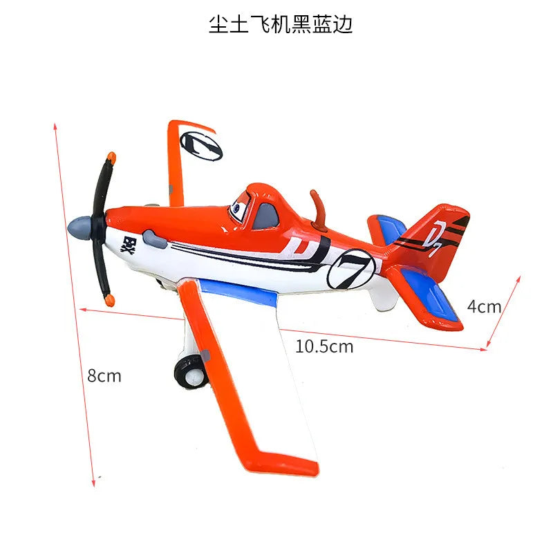 Planes Toys Dust Crophopper Skipper Dottie Ehsani Metal Diecast Fighter Aircraft Collectible Model Peripheral Toys Birthday Gift