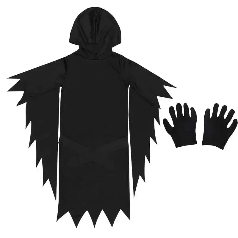 Kids Horror Ghost Costume Halloween Fancy Dress