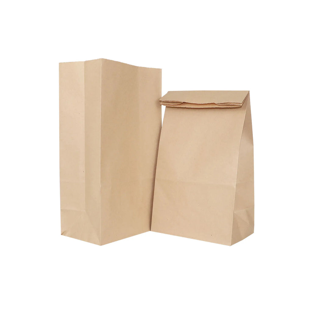 6/12/24pcs Mixed Style Kraft Craft Paper Bags Wave Dot Candy Cookie Packaging Bag Birthday Party Supplies Wedding Guest Gift Bag