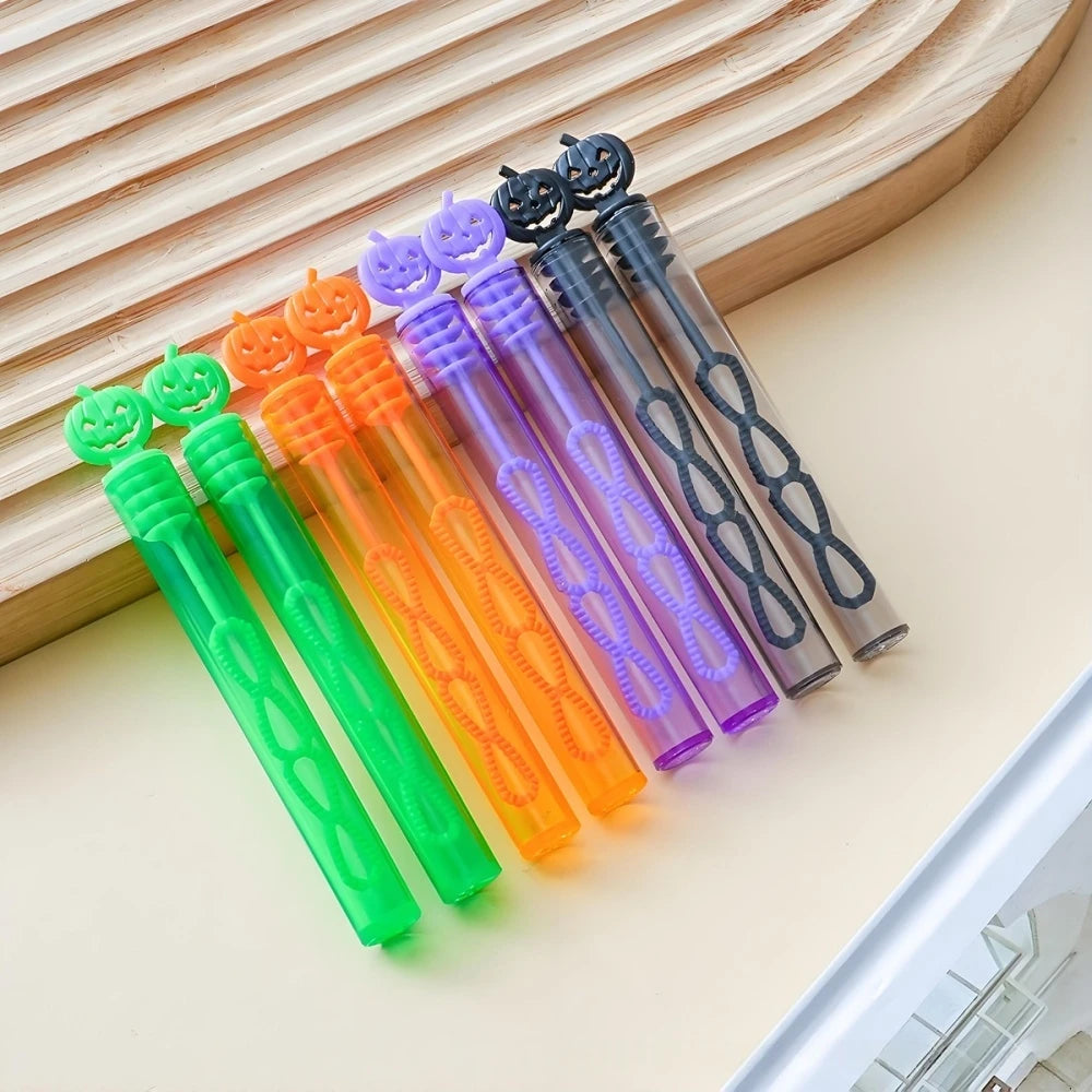 10-50 Pcs Halloween Pumpkin Soap-free Test Tube for Halloween Horror Prank Party Carnival Party School Party Gift Decoration