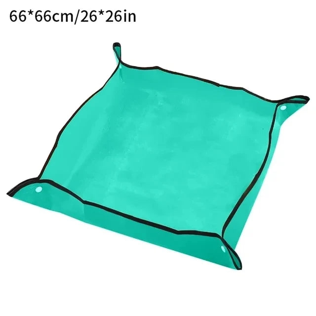 Plant regeneration mat Waterproof transplant mat Portable square foldable and easy to clean succulent transplant mat