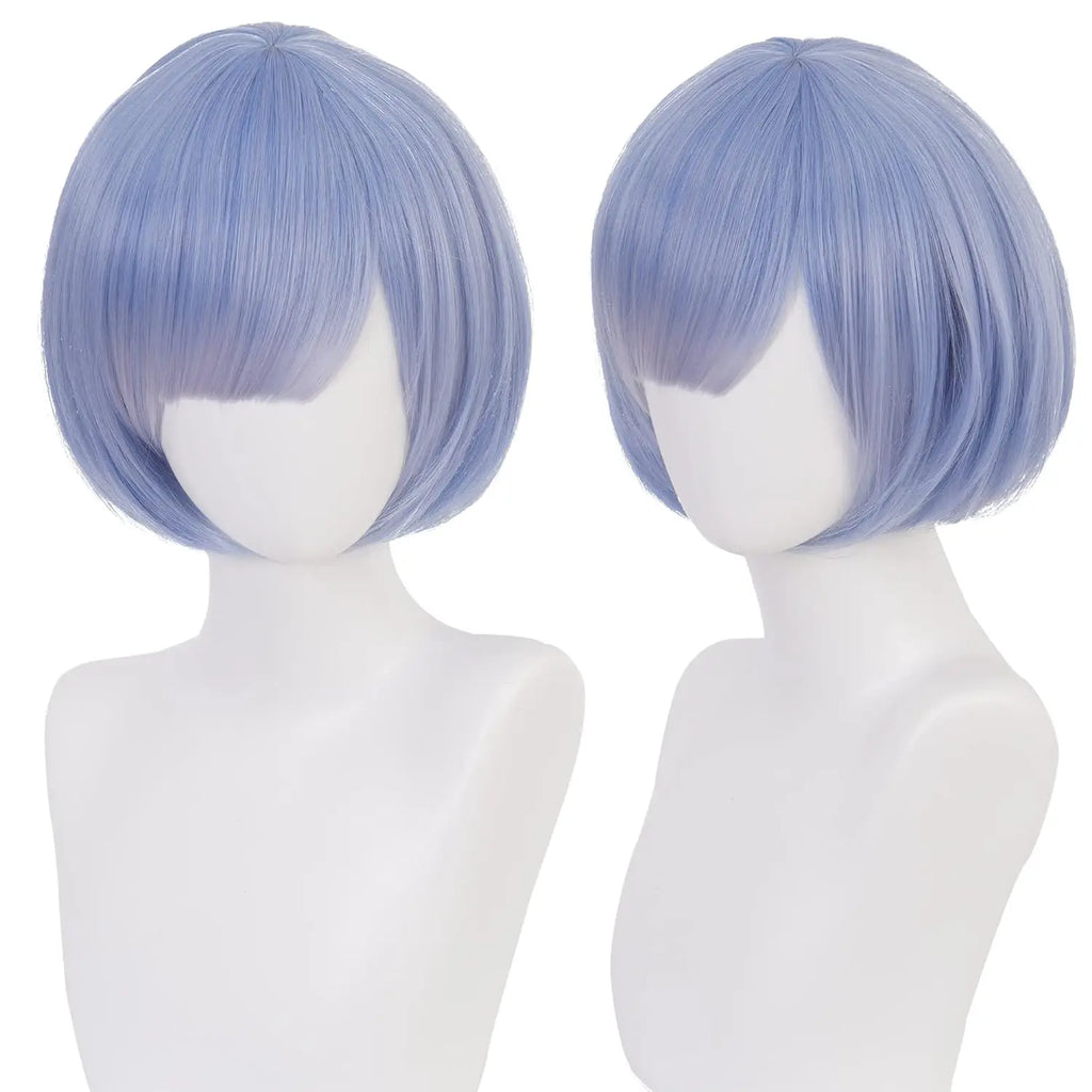 Long Orange Brown Cosplay Wig with Bangs for Adults