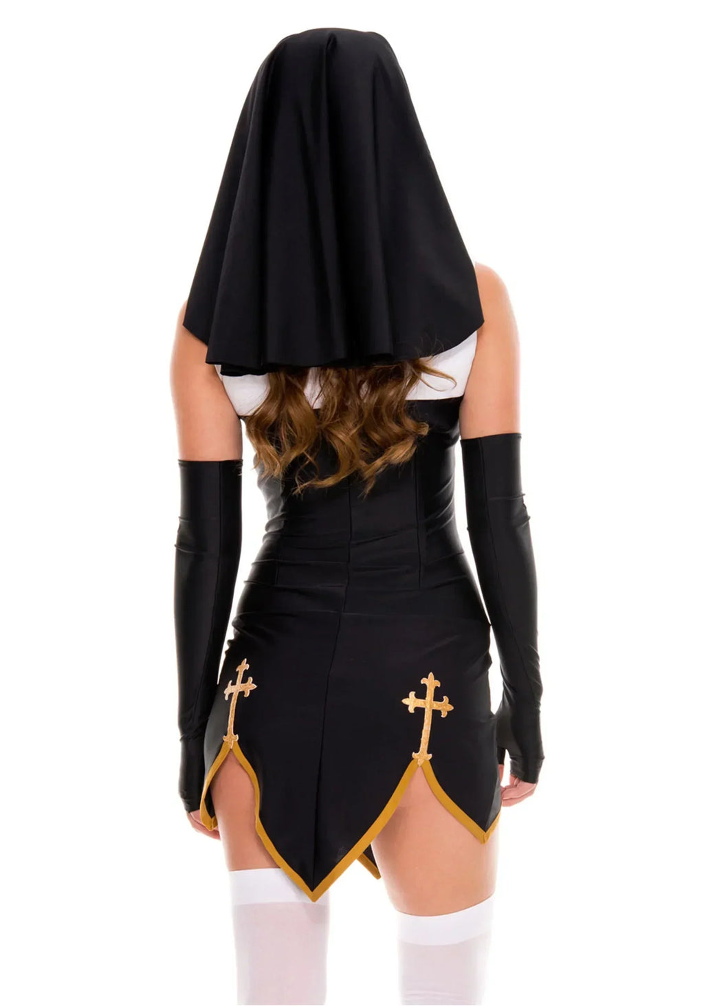 Women’s Gothic Nun Costume for Halloween & Carnival
