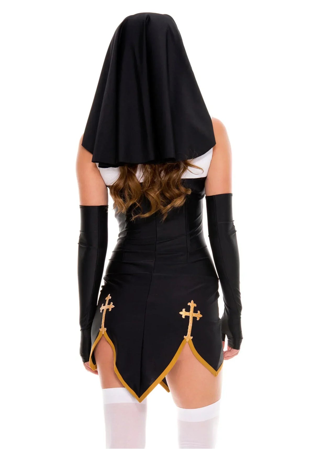 Women’s Gothic Nun Costume for Halloween & Carnival