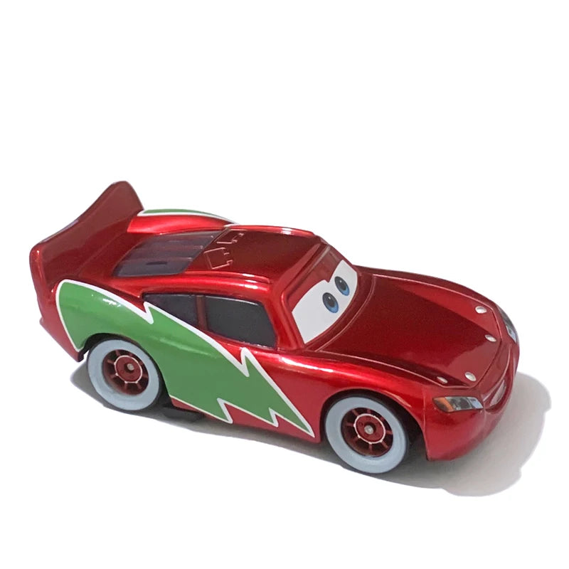 Pixar Cars Electroplated Pink 95 Lightning McQueen 1/55 Metal Die Casting Model Car Alloy Material Collectibles Racing Toys