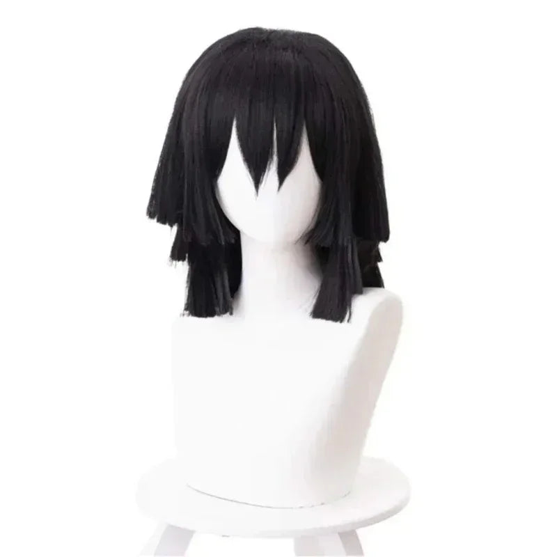 Snake-Inspired Kimono Cosplay Costume with Wig