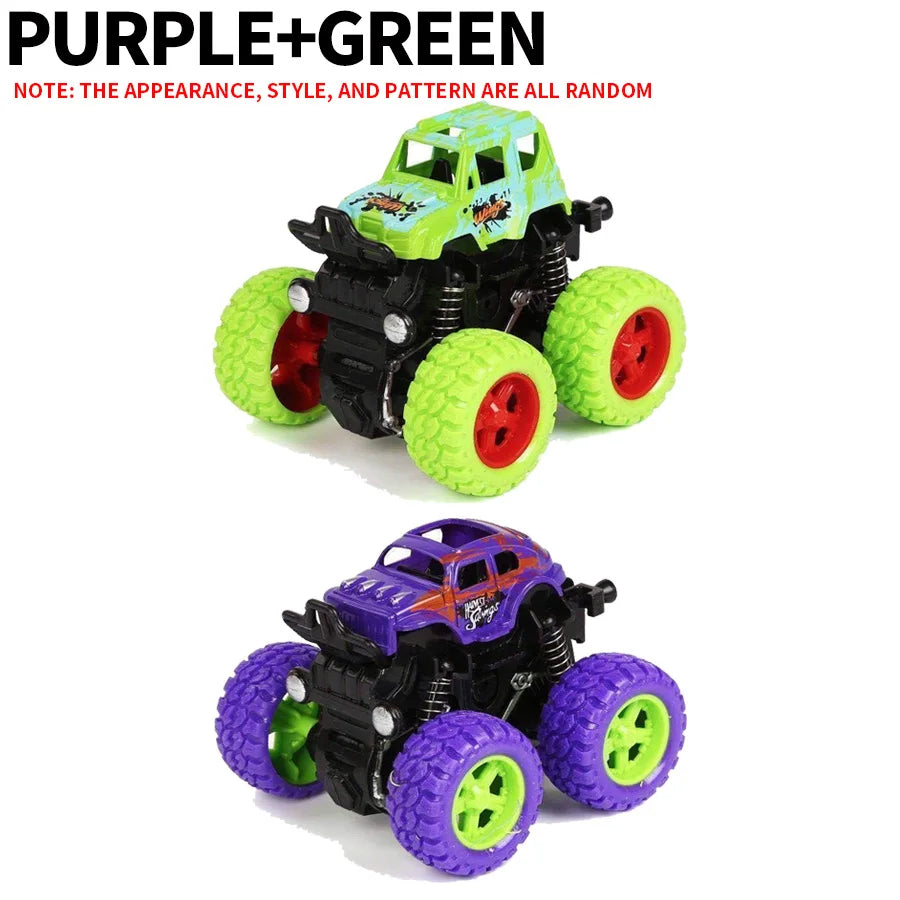 4PCS/2PCS/1PC Inertial Off-Road Vehicle Toys - Suitable for Halloween, Christmas, Boys and Girls Gifts
