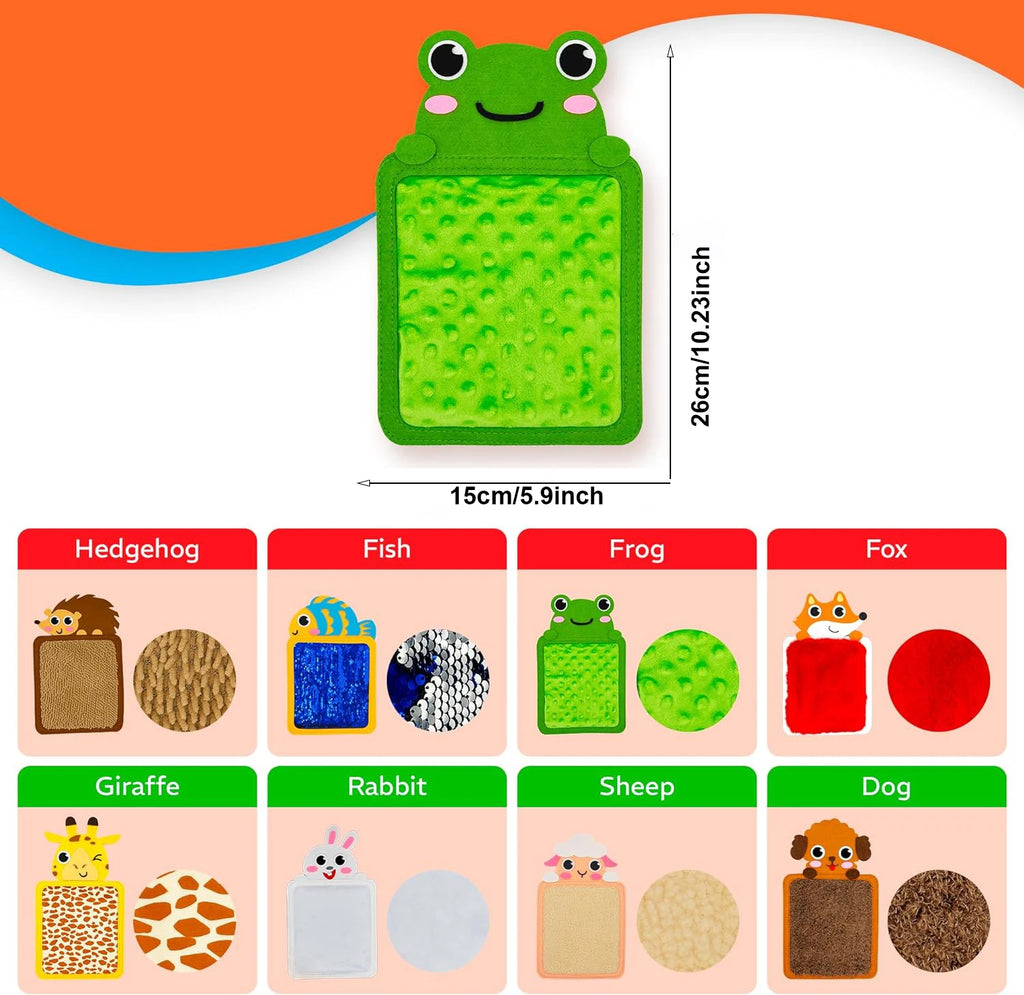 Sensory Tactile Mat Developmental Education Toy Montessori Busy Board Life Skills Fine Motor Learning Activities Toys for Kids