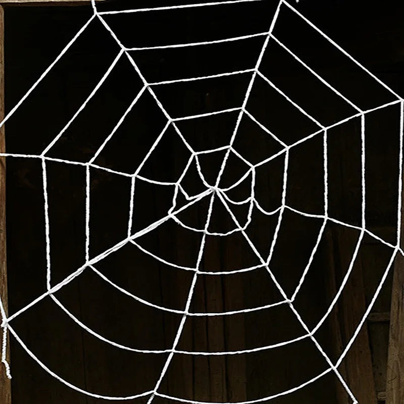 75/150/200cm Halloween Plush Simulation Spider Colorful Black Ghost House Bar Scary Big Spider Outdoor Decor Props Spider Web