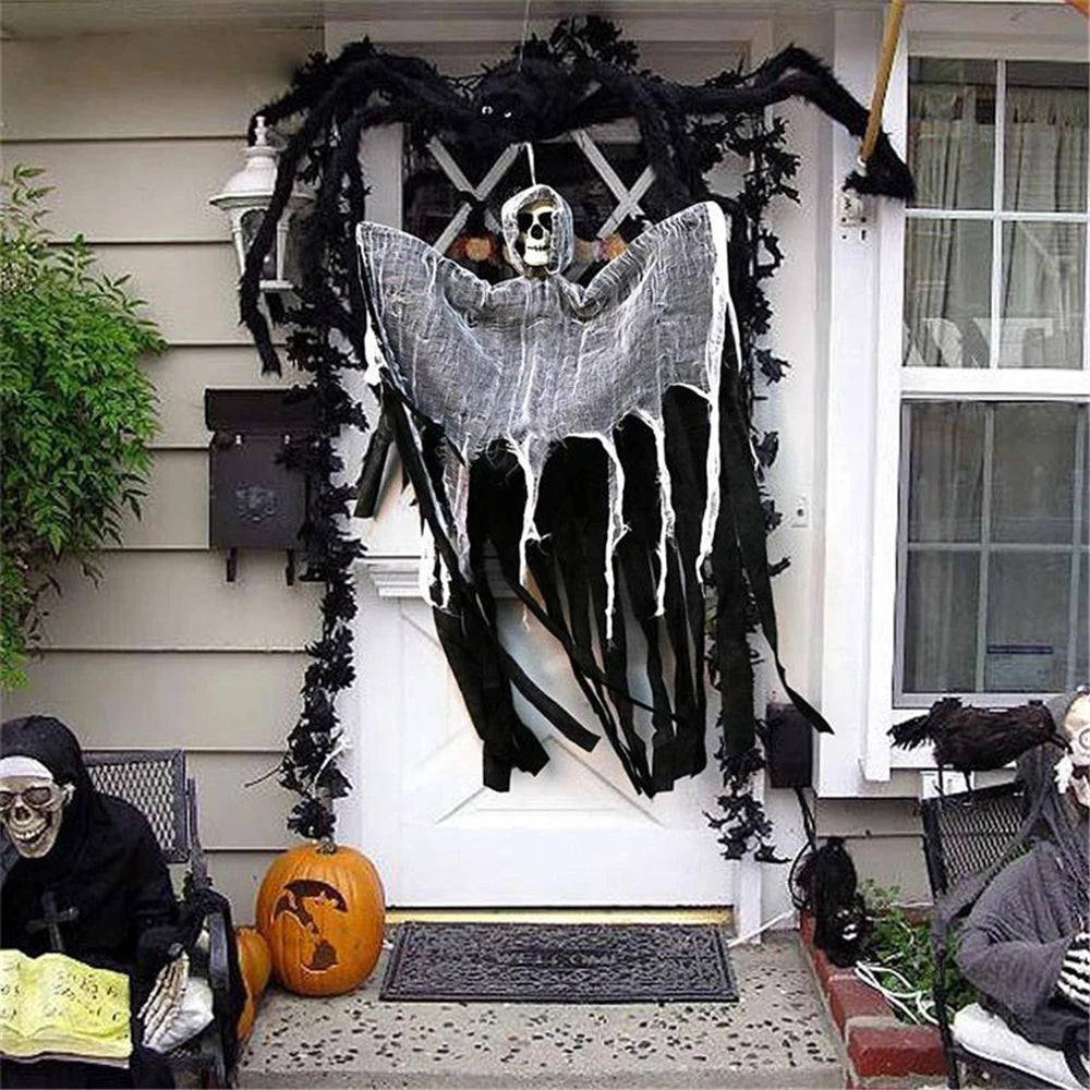 Horror Skull Pendant Halloween Decoration Party Prop