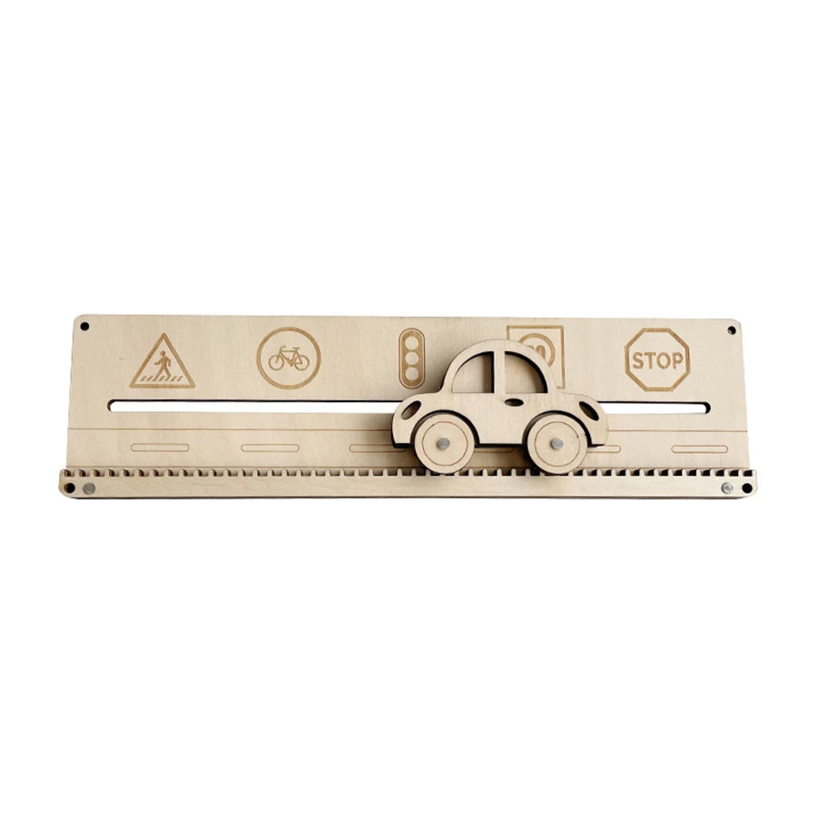 Wooden Busy Board DIY Toy Baby Montessori Sensory Activity Board Accessories For Children Locks Busyboard Parts Educational Toys