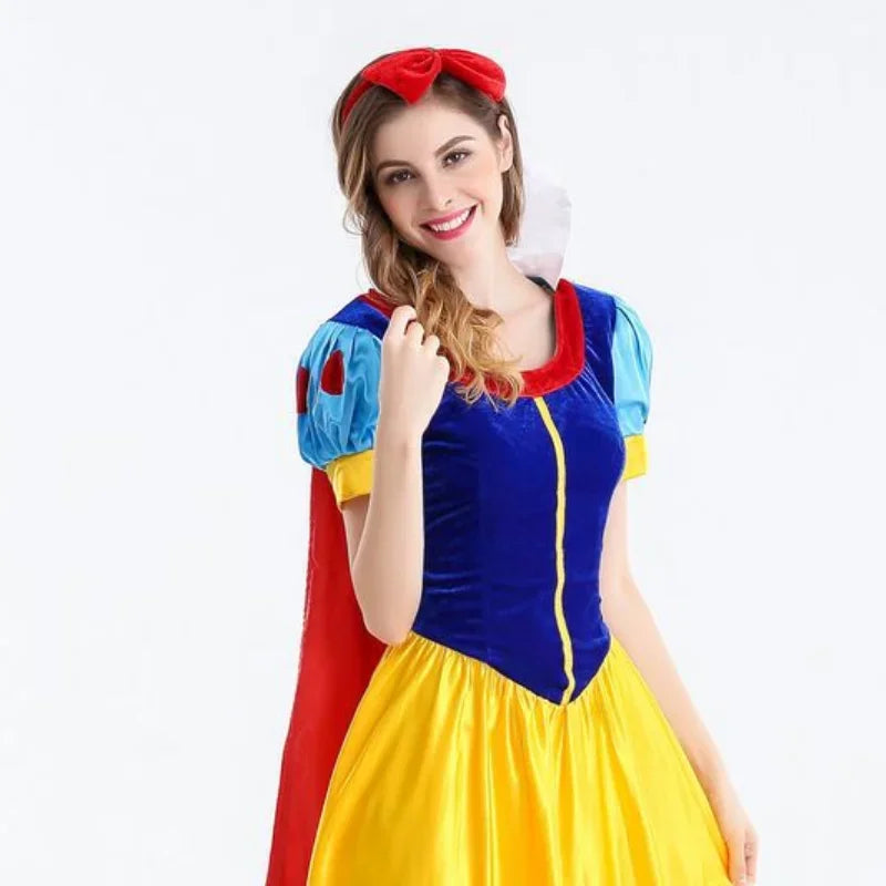 Women's Princess-Inspired Costume Dress for Halloween & Parties