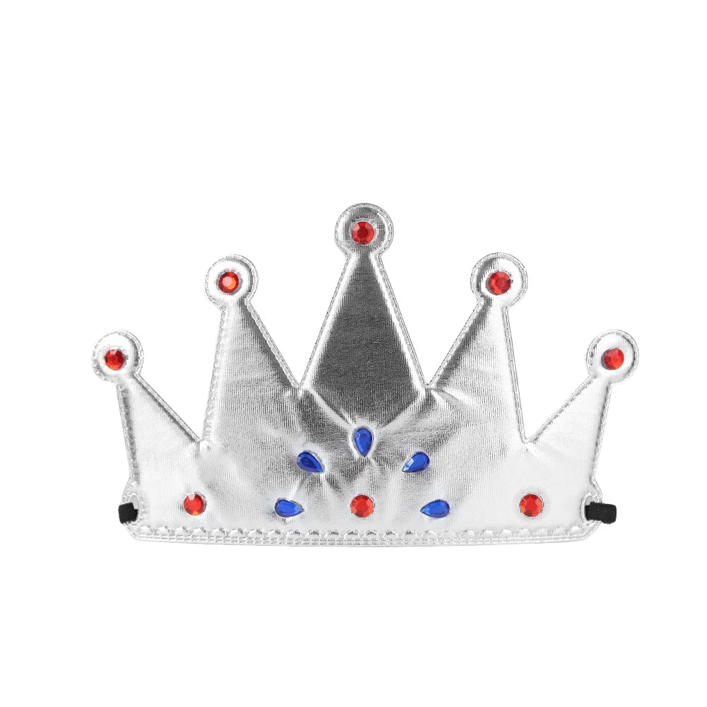 Birthday Party Crown Hats for Kids and Adults King Queen