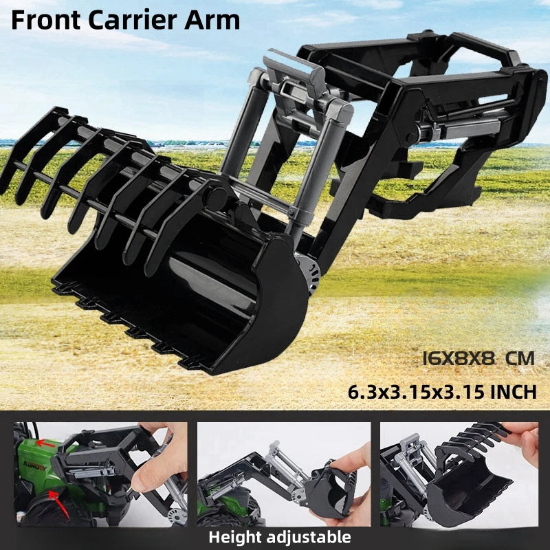 Large Scale Tractor Toys DIY Farmer Car Playset Toy Transport Trailer Engineering Birthday Gifts