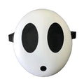 White Mask Costume Prop for Halloween Cosplay & Parties