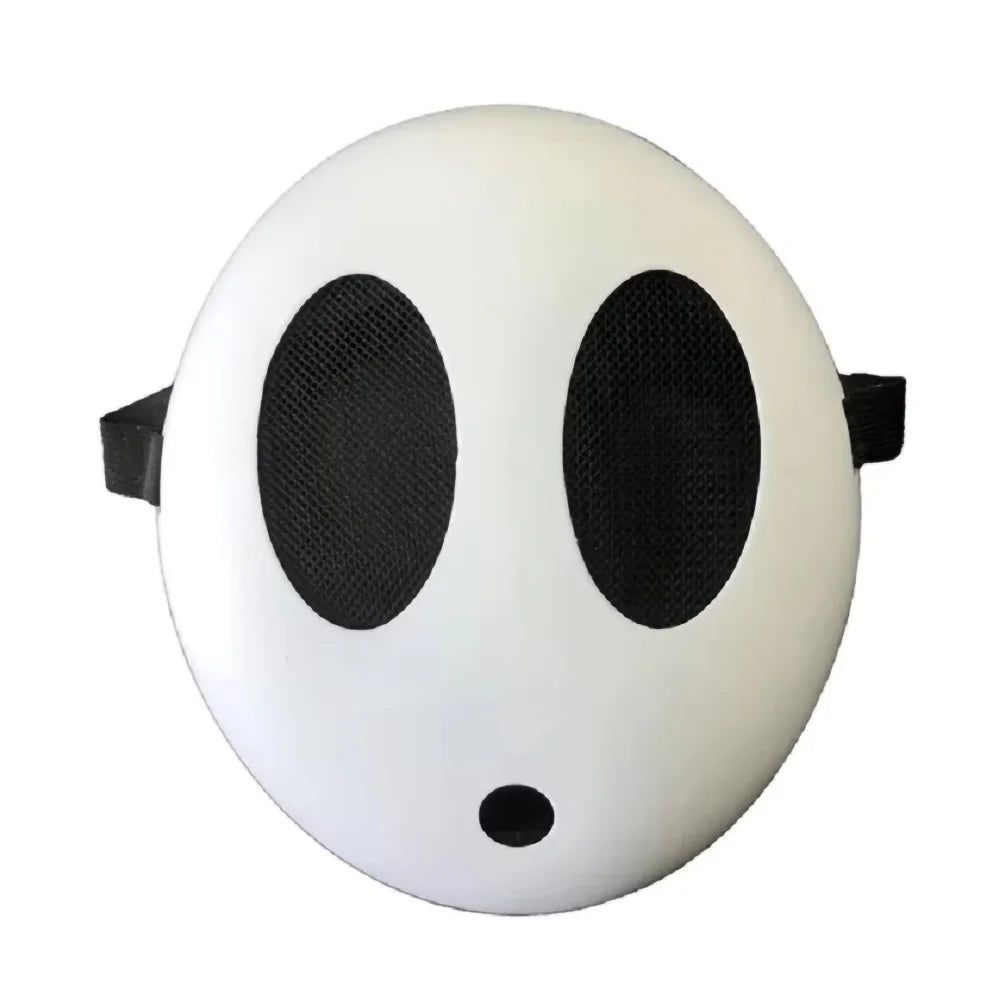 White Mask Costume Prop for Halloween Cosplay & Parties