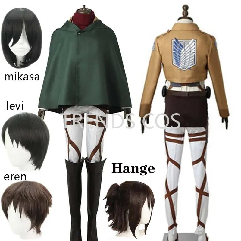 Anime-Inspired Scout Uniform Cosplay Costume Full Set