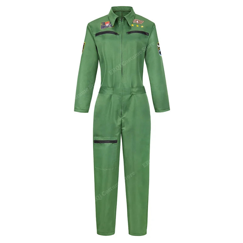 Adult Astronaut Costume Silver Space Suit for Parties