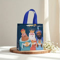 4/8/12Pcs Spain Three Kings Snowy Gift Wrapping Bags for Sweets Luxury Bags Festive Treat Candy Party Favor Tote