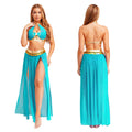 Women’s Egyptian-Inspired Costume Crop Top & Skirt Set