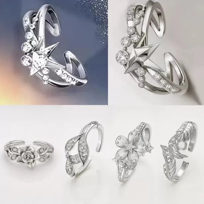 Adjustable Fantasy Wedding Ring Costume Prop for Cosplay